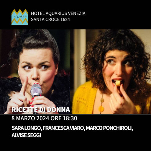 2024/03/08 – 18:30 – AperiJazz – Woman’s recipes