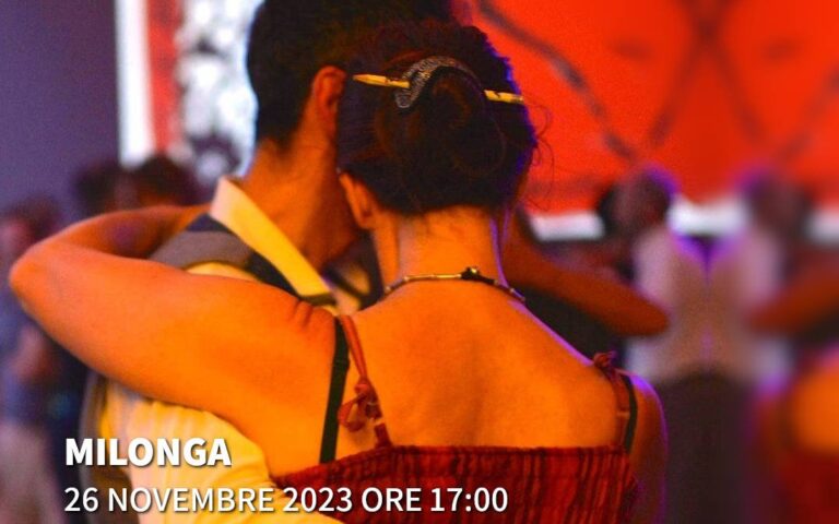 2023/11/26 – 17:00 – Emozioni di tango – Milonga