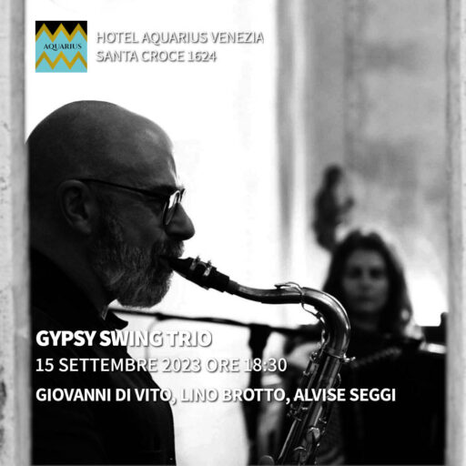 2023/09/15 – 18:30 – AperiJazz – Gypsy Swing Trio