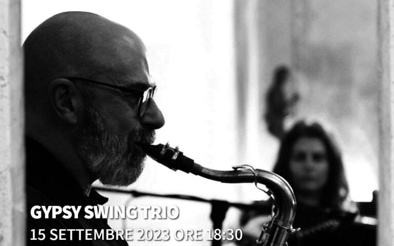 2023/09/15 – 18:30 – AperiJazz – Gypsy Swing Trio