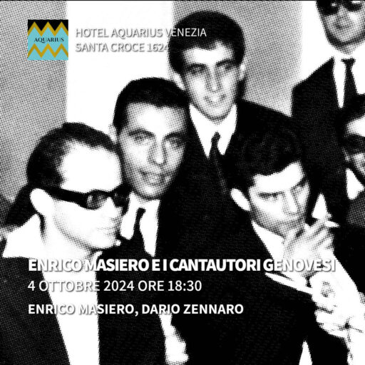 2024/10/04 – 18:30 – AperiJazz – Enrico Masiero e i cantautori genovesi