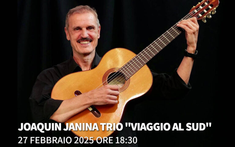 2025/02/27 – 18:30 – Joaquin Janina TRIO – Viaggio al Sud