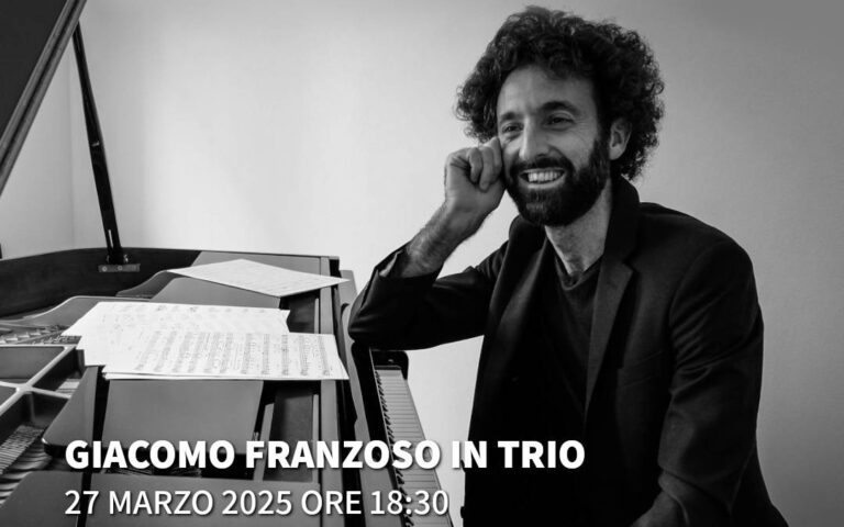 2025/03/27 – 18:30 – AperiJazz – Giacomo Franzoso in Trio
