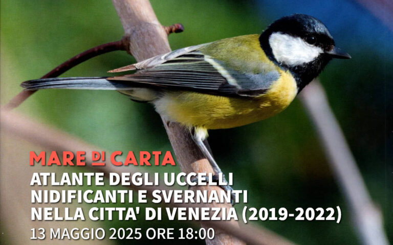 2025/05/13 – 18:00 – Atlante degli uccelli nidificanti e svernanti