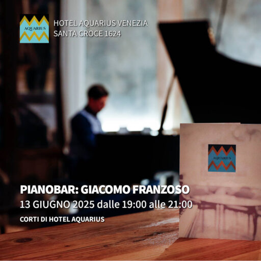 2025/06/13 – 19:00 – Pianobar – Special guest Giacomo Franzoso