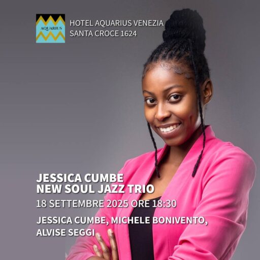 2025/09/18 – 18:30 – AperiJazz – Jessica Cumbe New Soul Jazz Trio